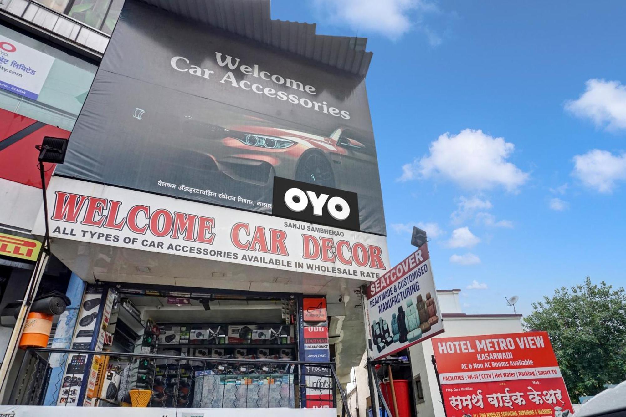 Pimpri-Chinchwad Hotel O Metro View מראה חיצוני תמונה